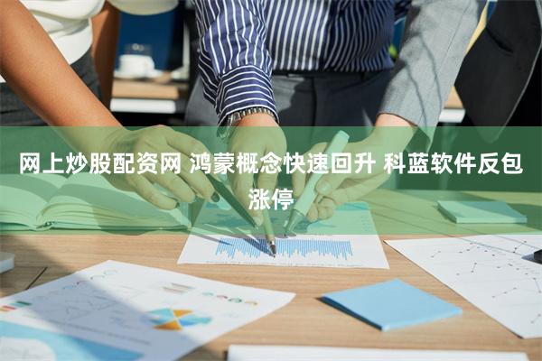 网上炒股配资网 鸿蒙概念快速回升 科蓝软件反包涨停