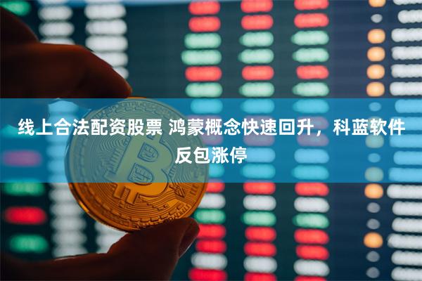 线上合法配资股票 鸿蒙概念快速回升，科蓝软件反包涨停